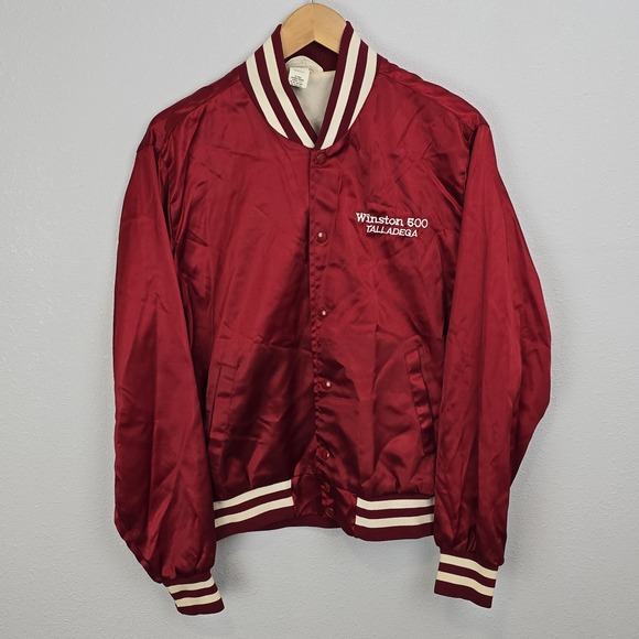 Other - Vintage Winston 500 Talladega Satin Bomber Jacket Medium R.J.‎ Reynolds USA